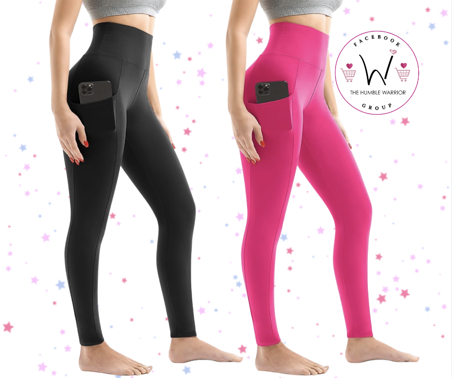 High Waisted Leggings with Pockets!
